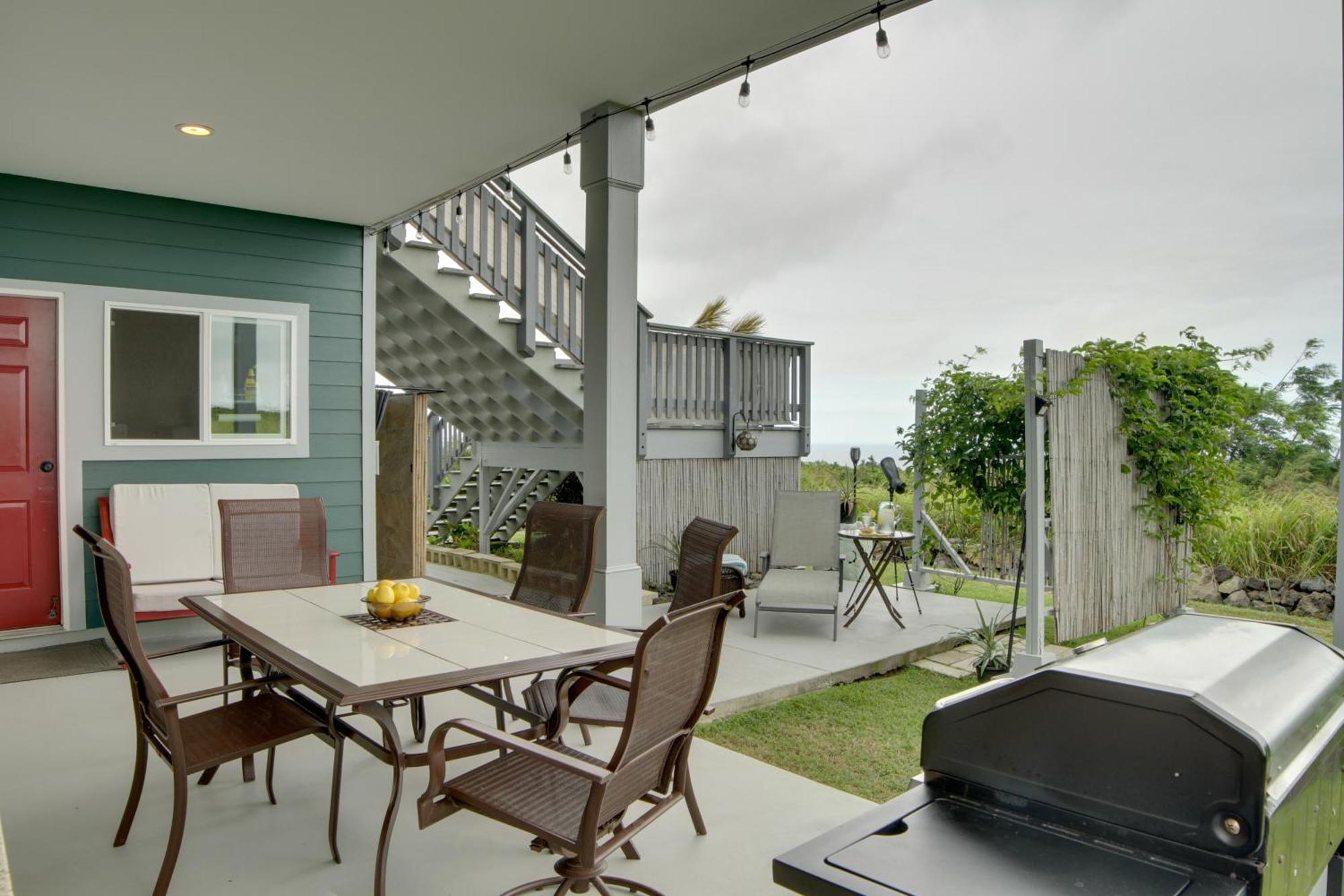 The Aloha Green House Retreat With Ocean Views! Naalehu Exteriör bild