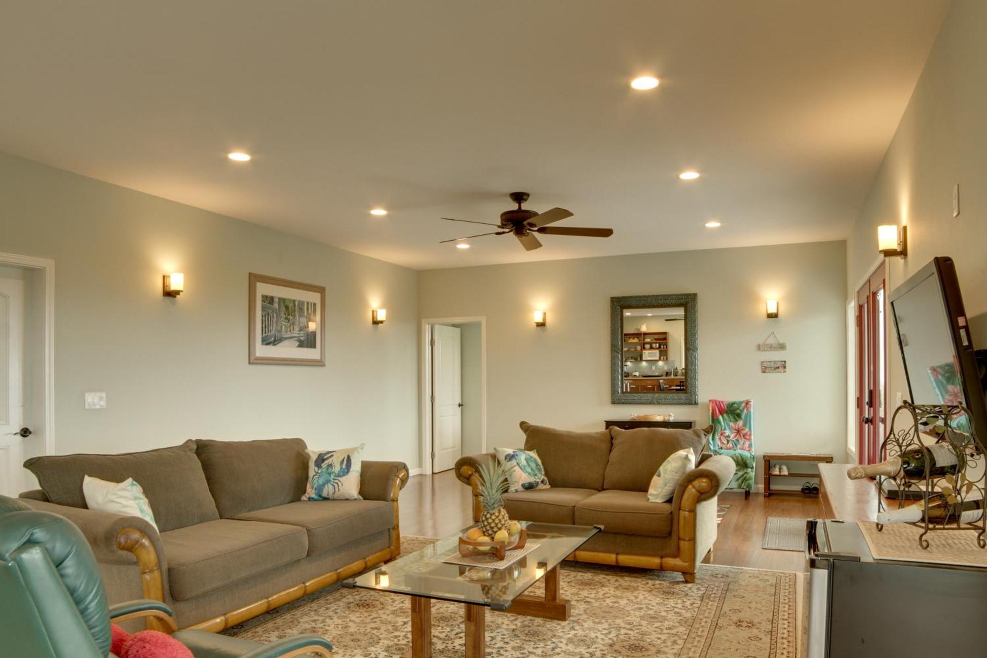 The Aloha Green House Retreat With Ocean Views! Naalehu Exteriör bild