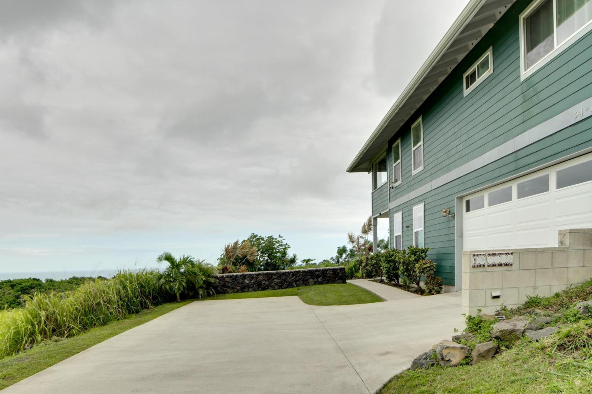 The Aloha Green House Retreat With Ocean Views! Naalehu Exteriör bild