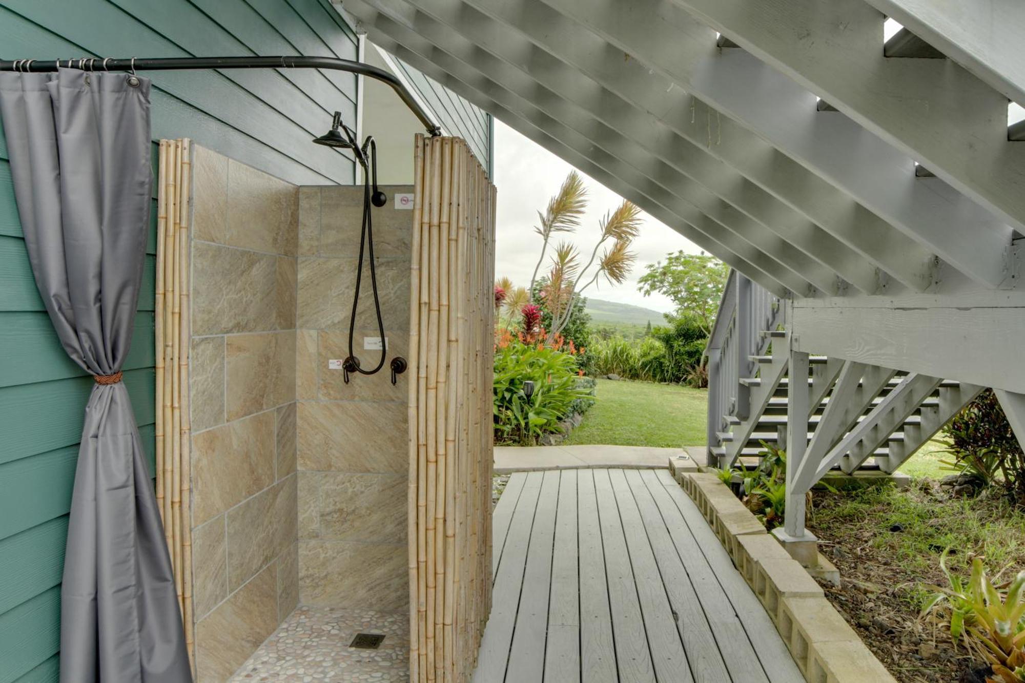 The Aloha Green House Retreat With Ocean Views! Naalehu Exteriör bild